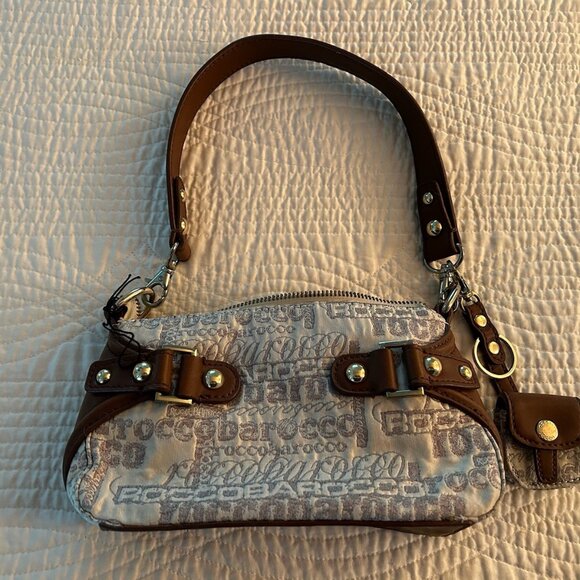 Roccobarocco leather accented purse - Picture 1 of 1